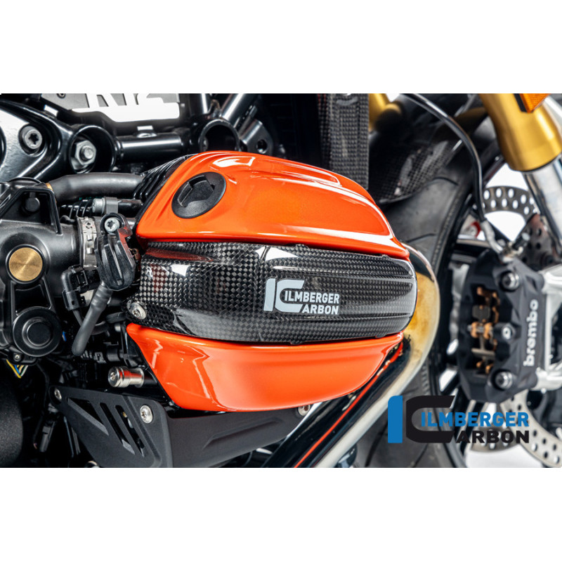 Couvercle de bobines d'allumage  droit carbone pour R 12 nineT & R 12 S