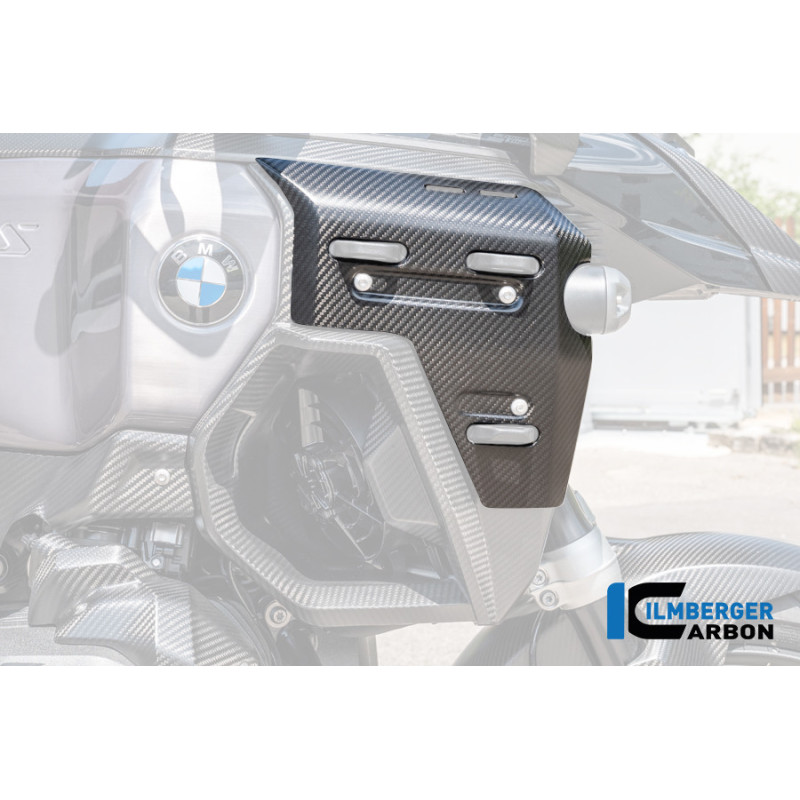 Habillage de radiateur droit percé carbone pour R 1300 GS Adventure