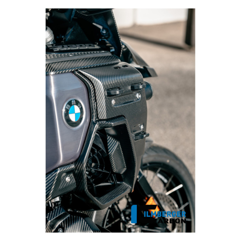 Habillage de radiateur droit percé carbone pour R 1300 GS Adventure