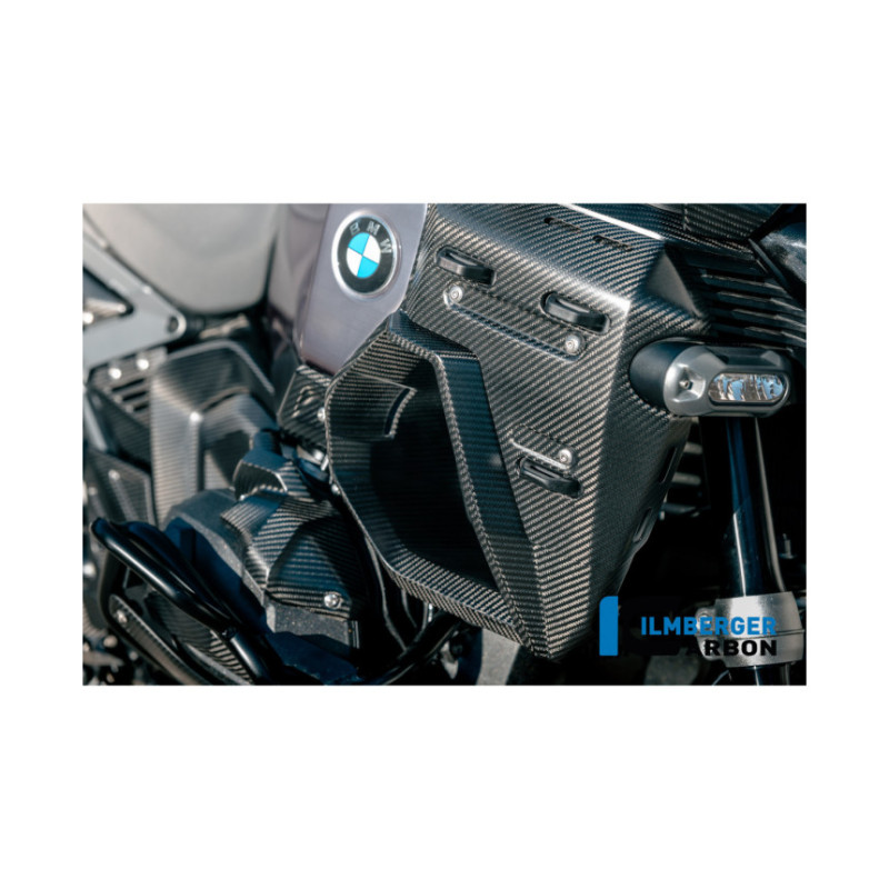 Habillage de radiateur droit percé carbone pour R 1300 GS Adventure