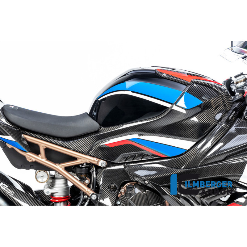 Cache latéral de réservoir complet droit carbone pour BMW S 1000 R | Ilmberger Carbon