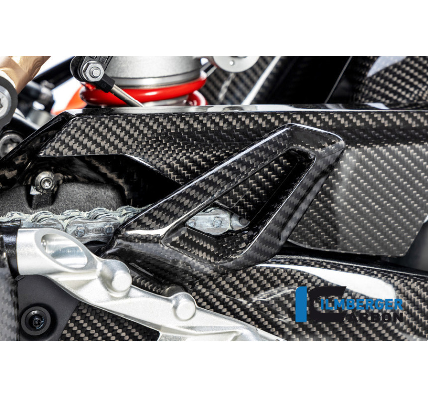 Protège-talon gauche carbone pour BMW S 1000 R | Ilmberger Carbon