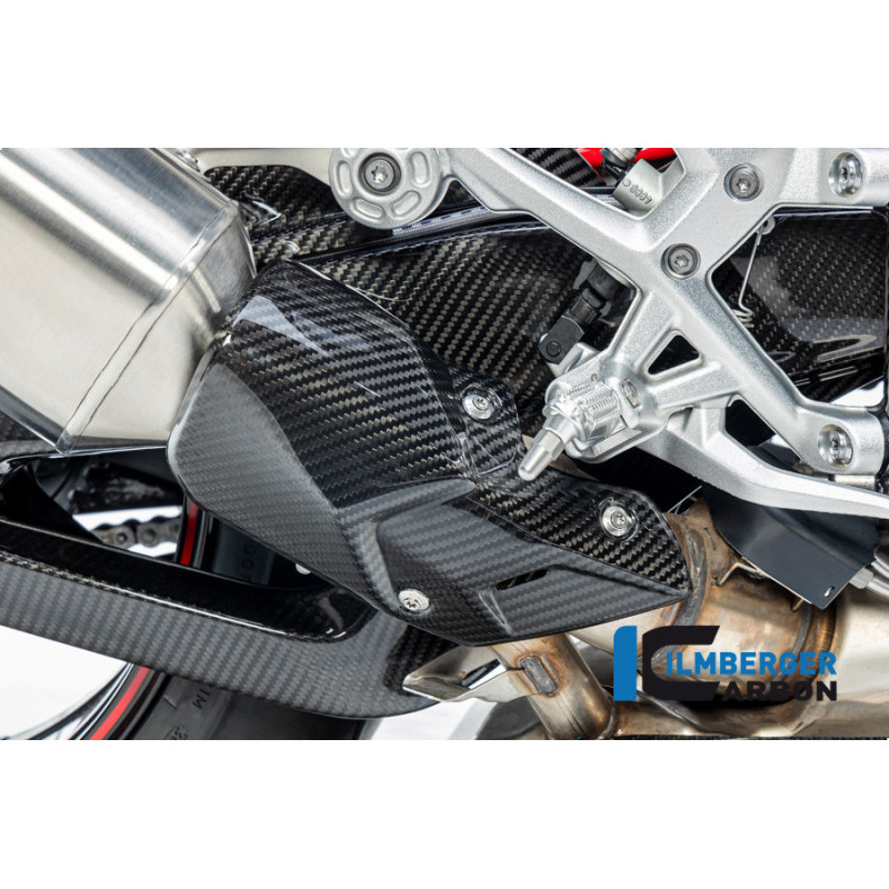 Protection thermique d'échappement carbone pour BMW S 1000 R | Ilmberger Carbon
