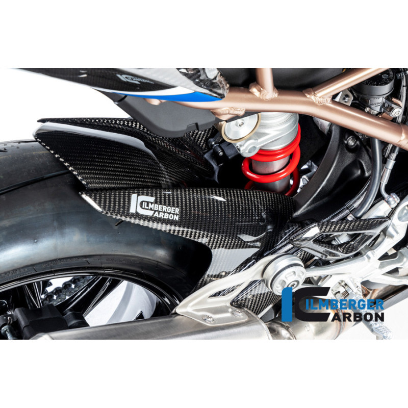Garde-boue arrière avec protège-chaîne carbone pour S 1000 R, M 1000 R, S 1000 RR & M 1000 RR (E5+)