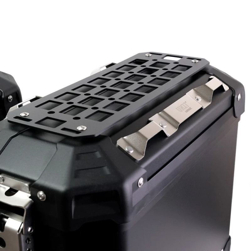 Paire de valises Atlas en aluminium 39L + 32L + supports Atlas pour R