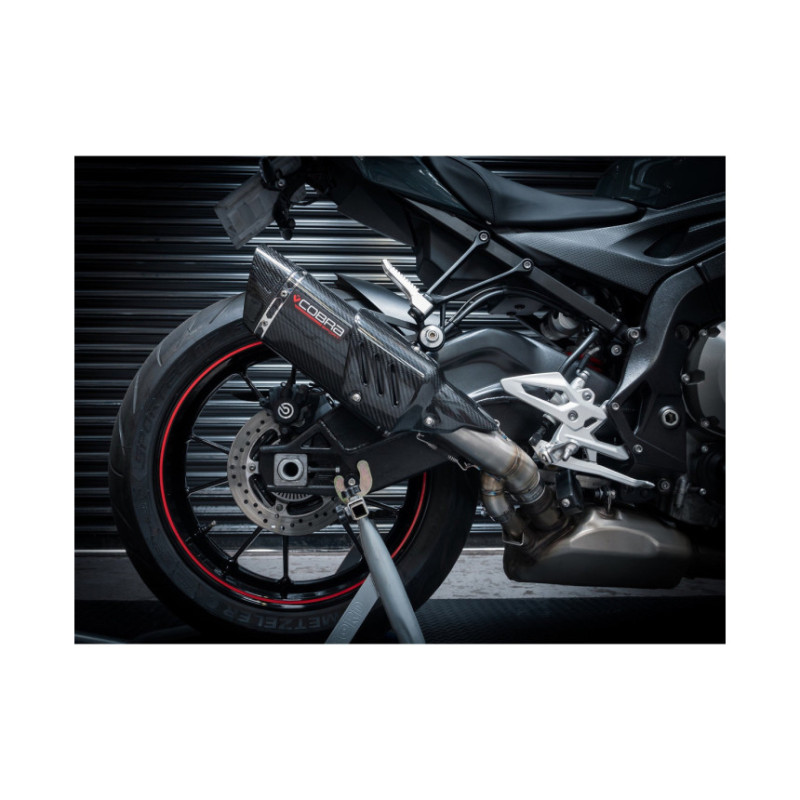 Silencieux Tri-Oval pour BMW S 1000 R | Cobra Sport
