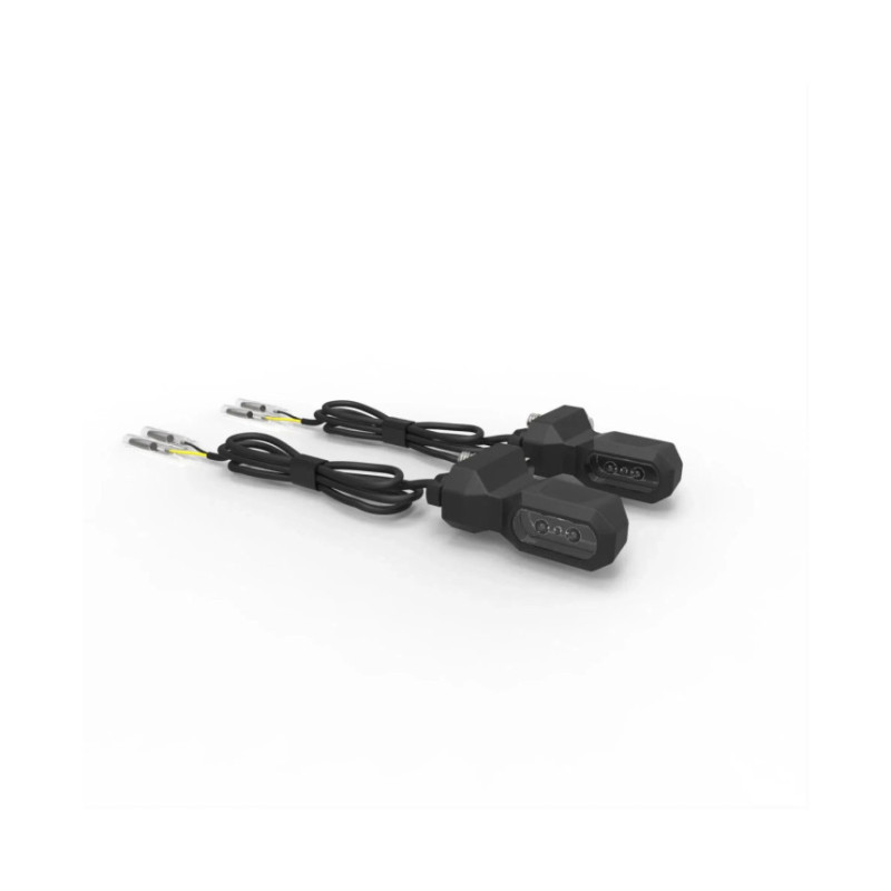 Clignotants ADV Pro Short avec adaptateur V2 | Motoism