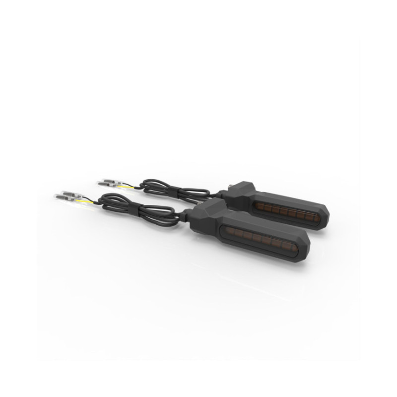 Clignotants ADV Pro à défilement avec adaptateur V1 | Motoism