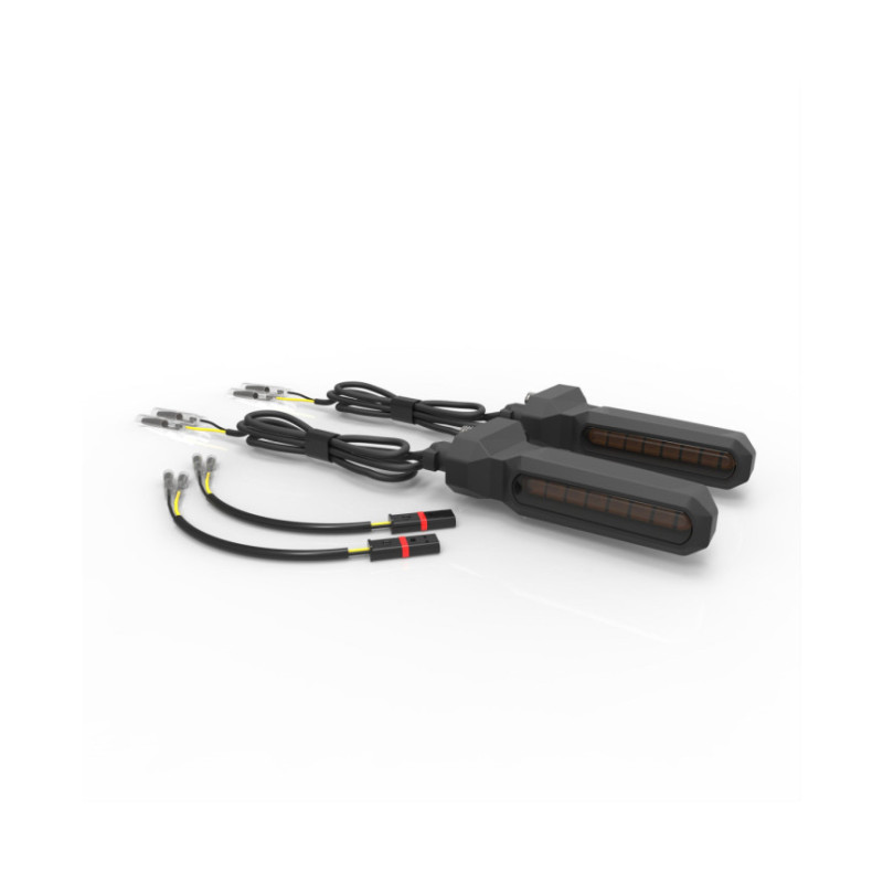 Clignotants LED ADV Pro à défilement avec câble adaptateur BMW V2 | Motoism