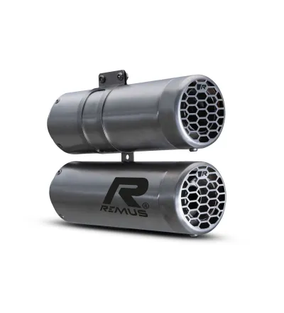 Silencieux Double Mesh bas pour R nineT, R nineT Pure et R nineT Urban G/S échappement bas | Remus