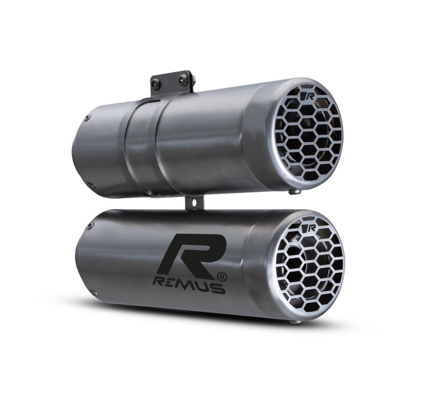 Silencieux Double Mesh bas pour R nineT, R nineT Pure et R nineT Urban G/S échappement bas | Remus