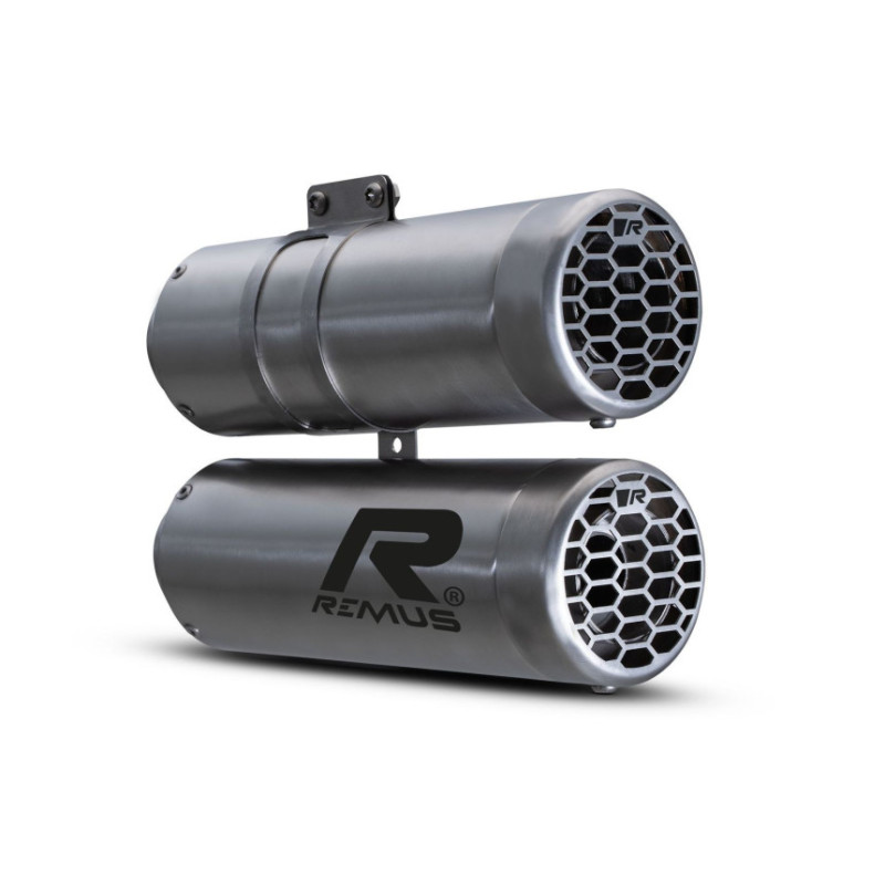 Silencieux Double Mesh bas pour R nineT, R nineT Pure et R nineT Urban G/S échappement bas | Remus