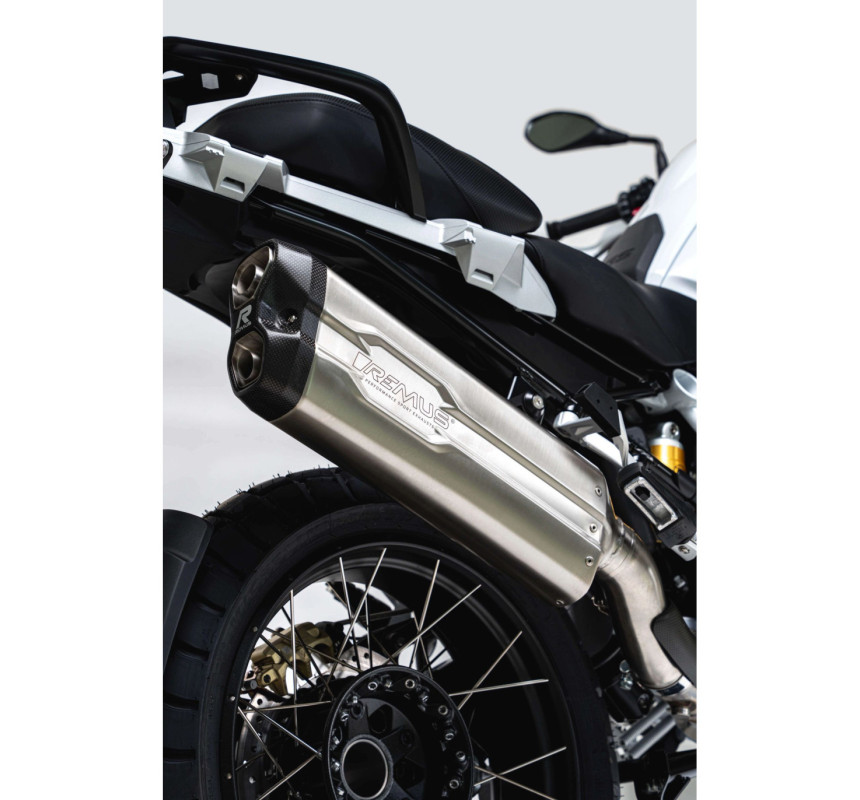 Silencieux Remus 8 2.0 pour R 1200 GS/GSA & R 1250 GS/GSA