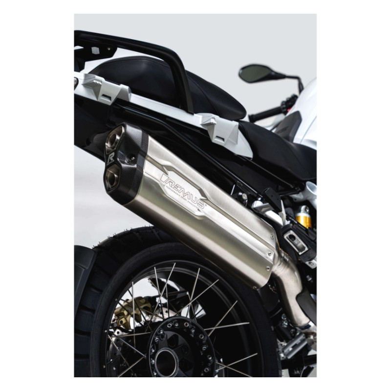 Silencieux Remus 8 2.0 pour R 1200 GS/GSA & R 1250 GS/GSA
