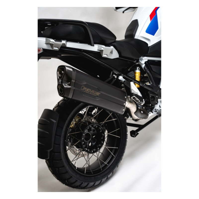 Silencieux Remus 8 2.0 pour R 1200 GS/GSA & R 1250 GS/GSA