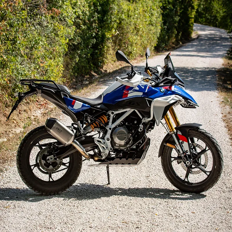 Échappement titane homologué pour BMW F 450 GS