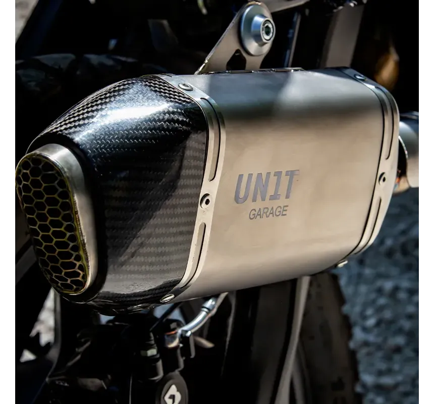 Silencieux échappement titane pour F 450 GS