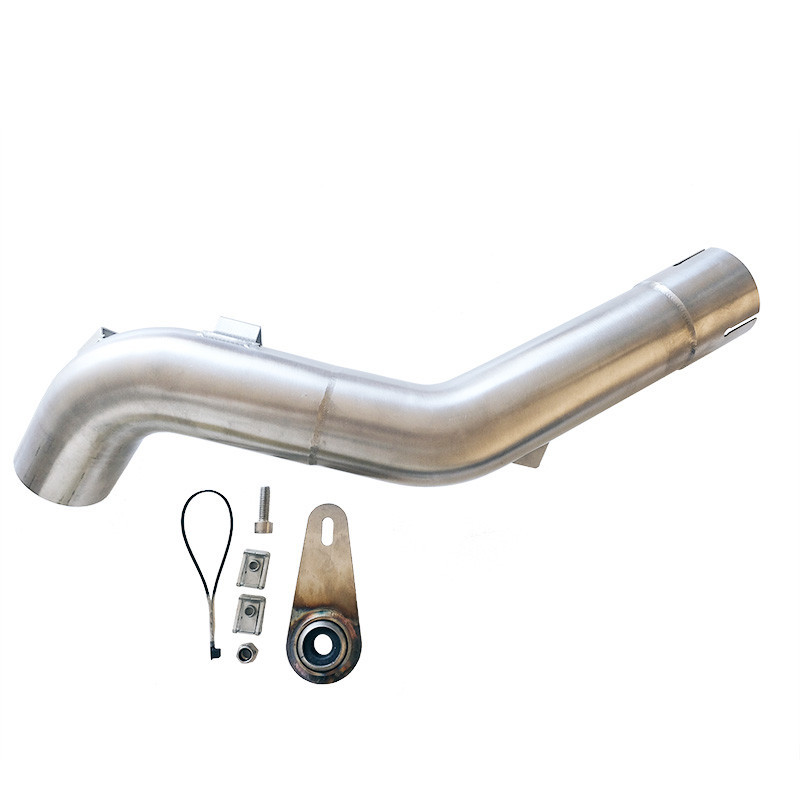 Stainless steel catalytic converter removal kit for the F 900GS and ADV - L'atelier Bleu Motostore