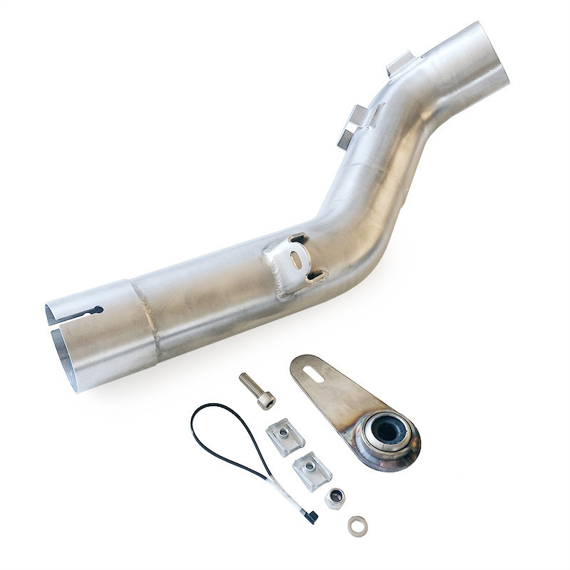Eliminateur catalyseur en inox pour F 900GS et ADV - L'atelier Bleu Motostore