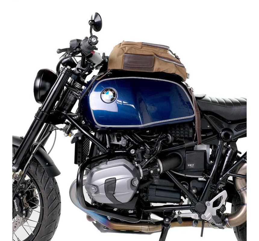 Sacoche réservoir en toile 23L - L'atelier Bleu Motostore