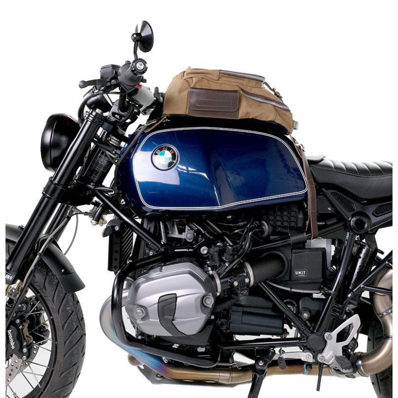 Sacoche réservoir en toile 23L - L'atelier Bleu Motostore