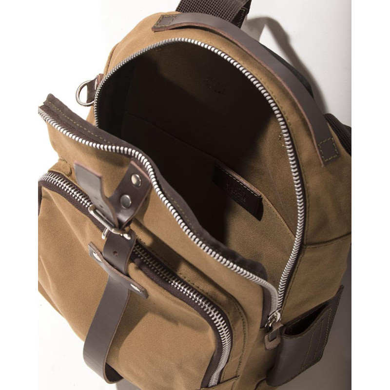 23L canvas tank bag - L'atelier Bleu Motostore