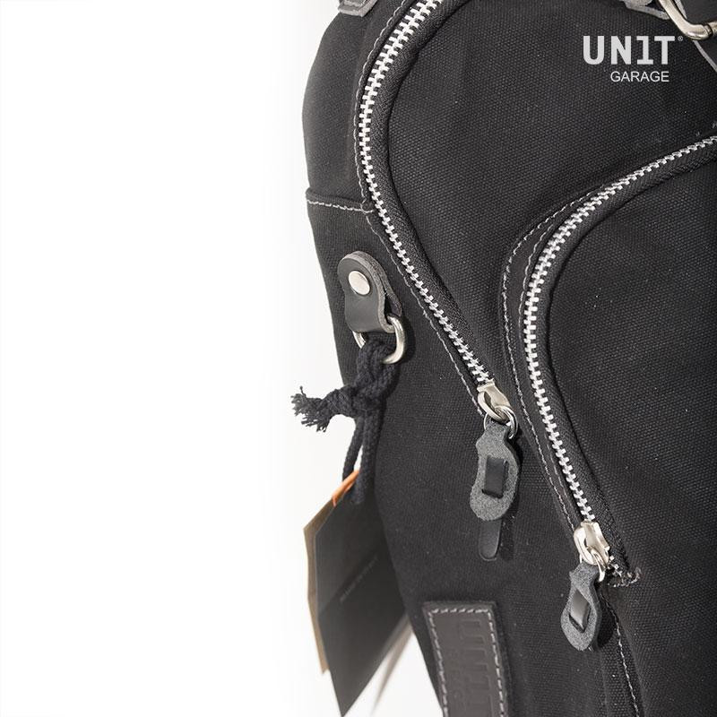 23L canvas tank bag - L'atelier Bleu Motostore