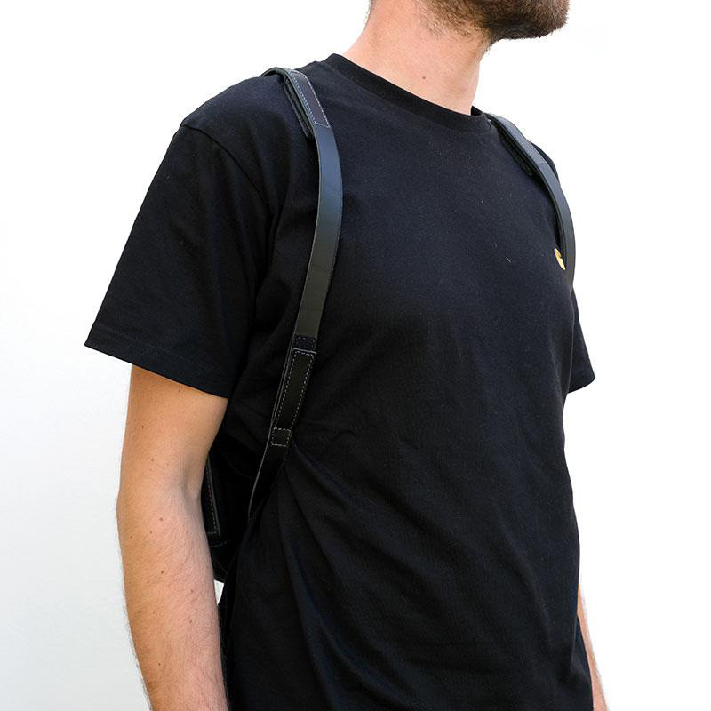 23L canvas tank bag - L'atelier Bleu Motostore