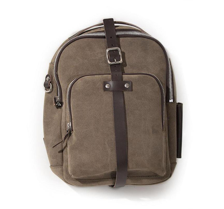 Sacoche réservoir en cuir 23L - L'atelier Bleu Motostore