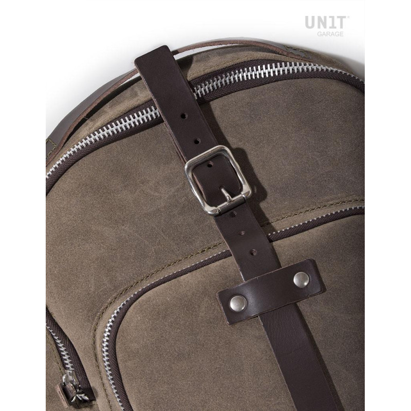 Sacoche réservoir en cuir 23L - L'atelier Bleu Motostore