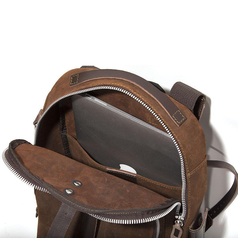 23L leather tank bag - L'atelier Bleu Motostore
