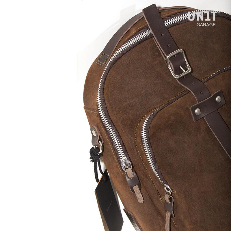 23L Leather Tank Bag - L'atelier Bleu Motostore