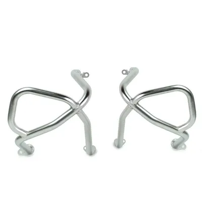 Overland stainless steel crash bars – L'atelier Bleu Motostore