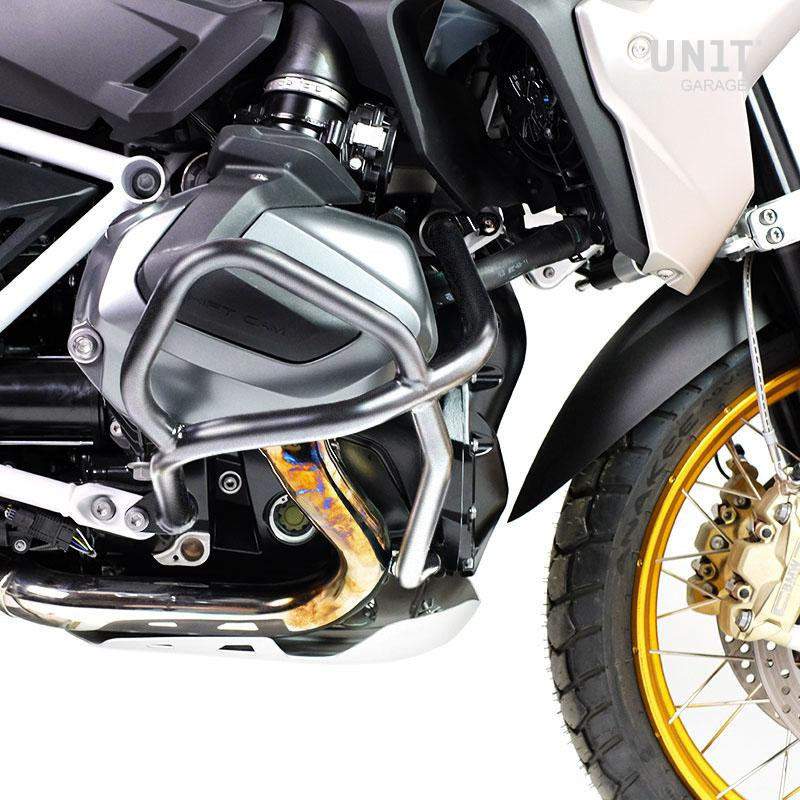 Crash bar Overland en inox - L'atelier Bleu Motostore