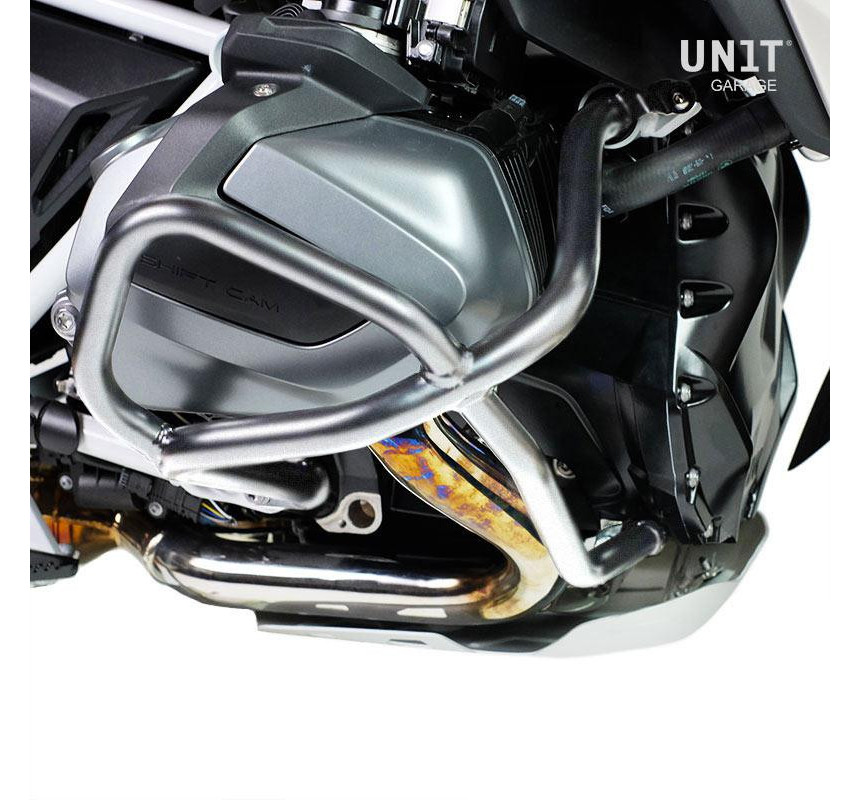 Crash bar Overland en inox - L'atelier Bleu Motostore