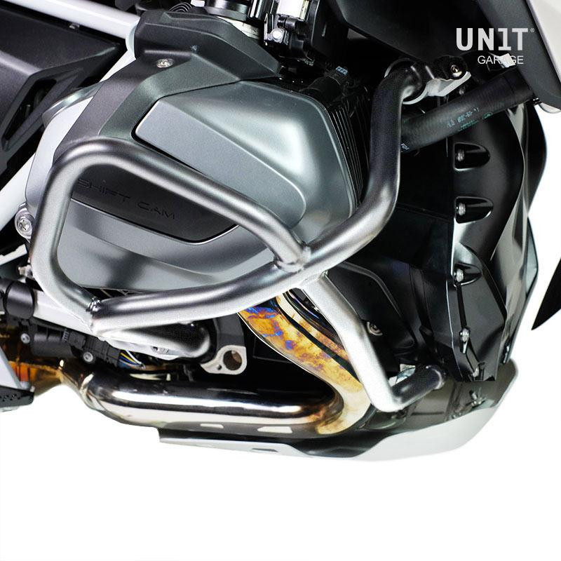 Crash bar Overland en inox - L'atelier Bleu Motostore