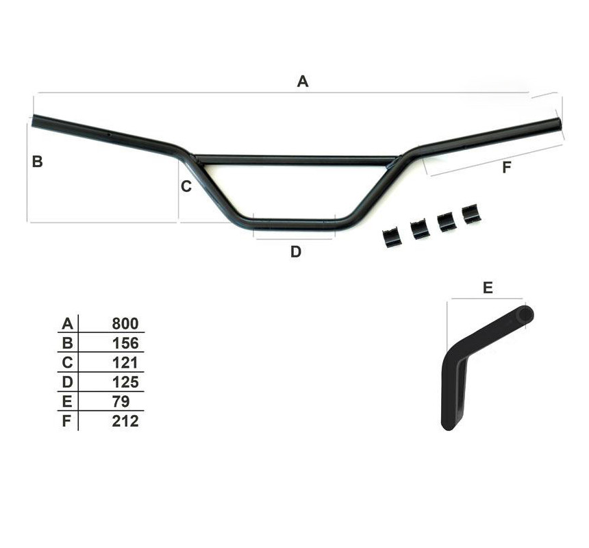 Guidon Confort pour R nineT - L'atelier Bleu Motostore