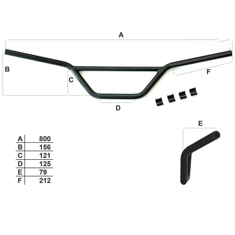 Guidon Confort pour R nineT - L'atelier Bleu Motostore