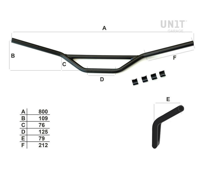 Guidon Bas pour R 12 nineT - L'atelier Bleu Motostore