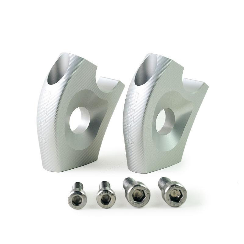 Rear and raised handlebar risers for the BMW Ninet Roadster-Pure – L'atelier Bleu Motostore