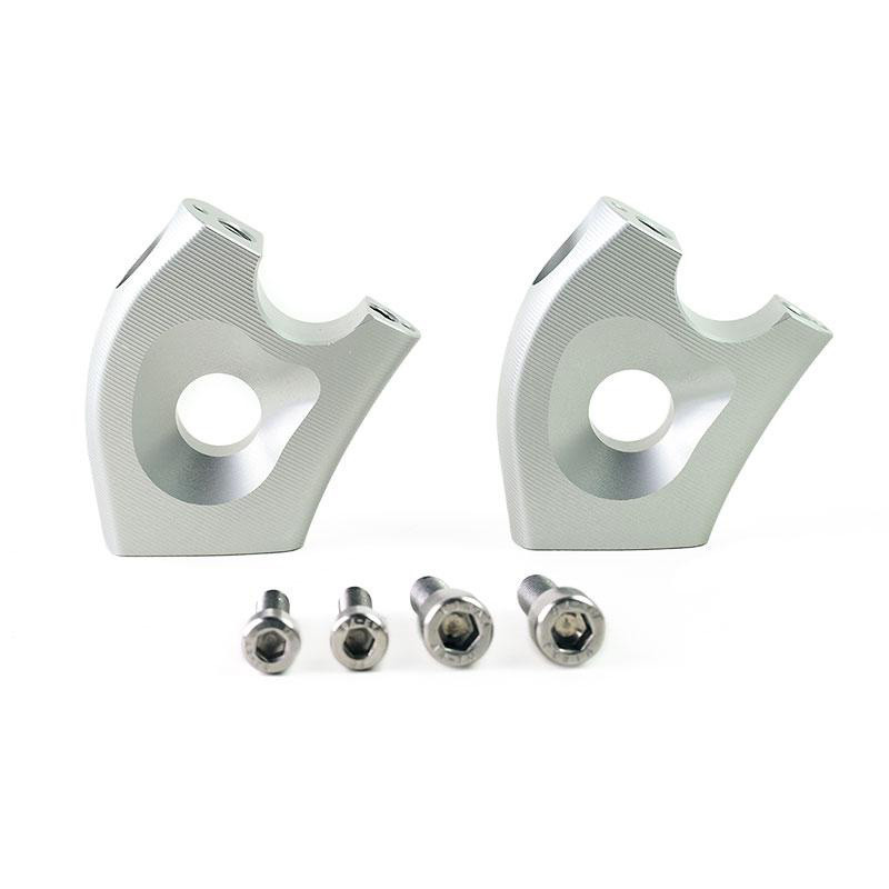 Rear and raised handlebar risers for the BMW Ninet Roadster-Pure – L'atelier Bleu Motostore