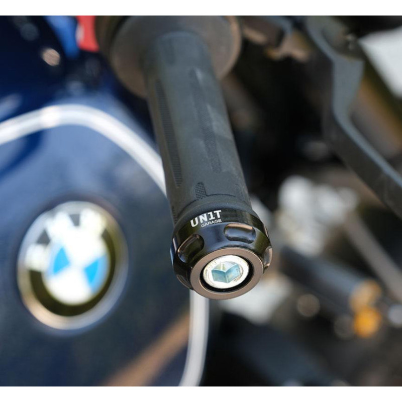 Rétroviseur avec embouts de guidon pour R nineT Scrambler - L'atelier Bleu Motostore