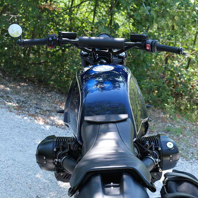 Rétroviseur avec embouts de guidon pour R nineT Scrambler - L'atelier Bleu Motostore