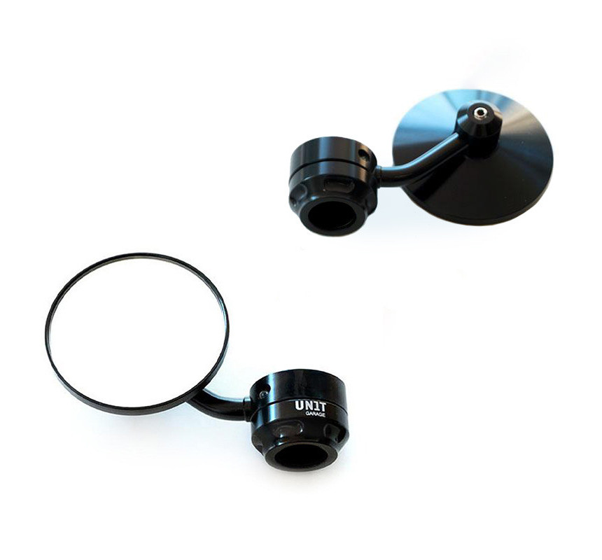 Mirrors with handlebar mounts for the CE 02 - L'atelier Bleu Motostore