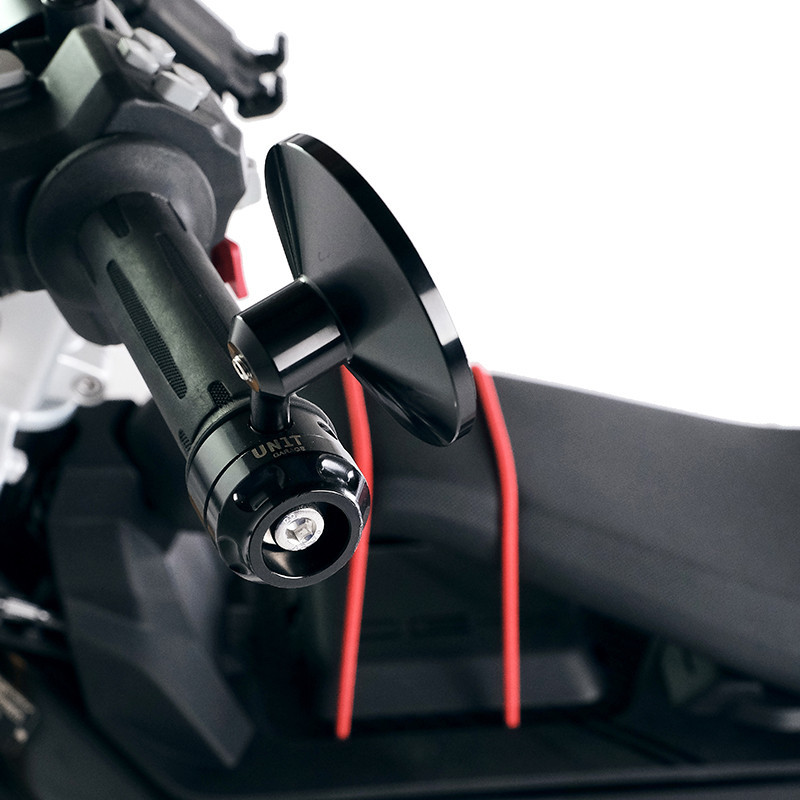 Mirrors with handlebar mounts for the CE 02 - L'atelier Bleu Motostore