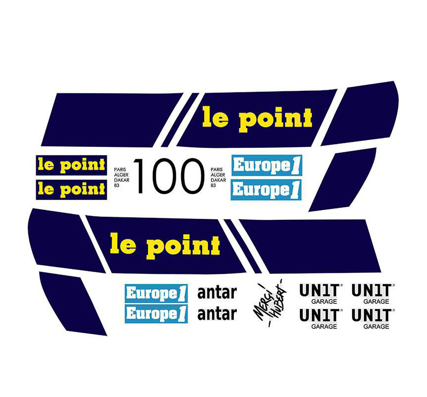 Le Point Stickers – L'atelier Bleu Motostore