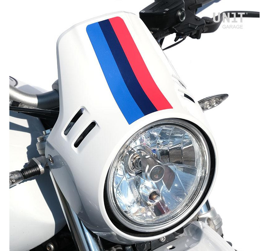 Fork-end sticker for the R nineT Urban GS – L'atelier Bleu Motostore