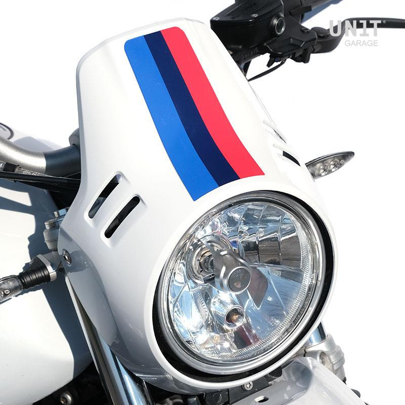 Fork-end sticker for the R nineT Urban GS – L'atelier Bleu Motostore