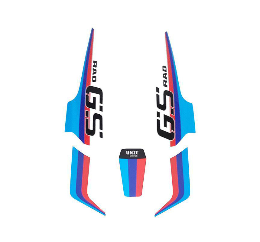 Motorsport Stickers for the RAD kit – L'atelier Bleu Motostore