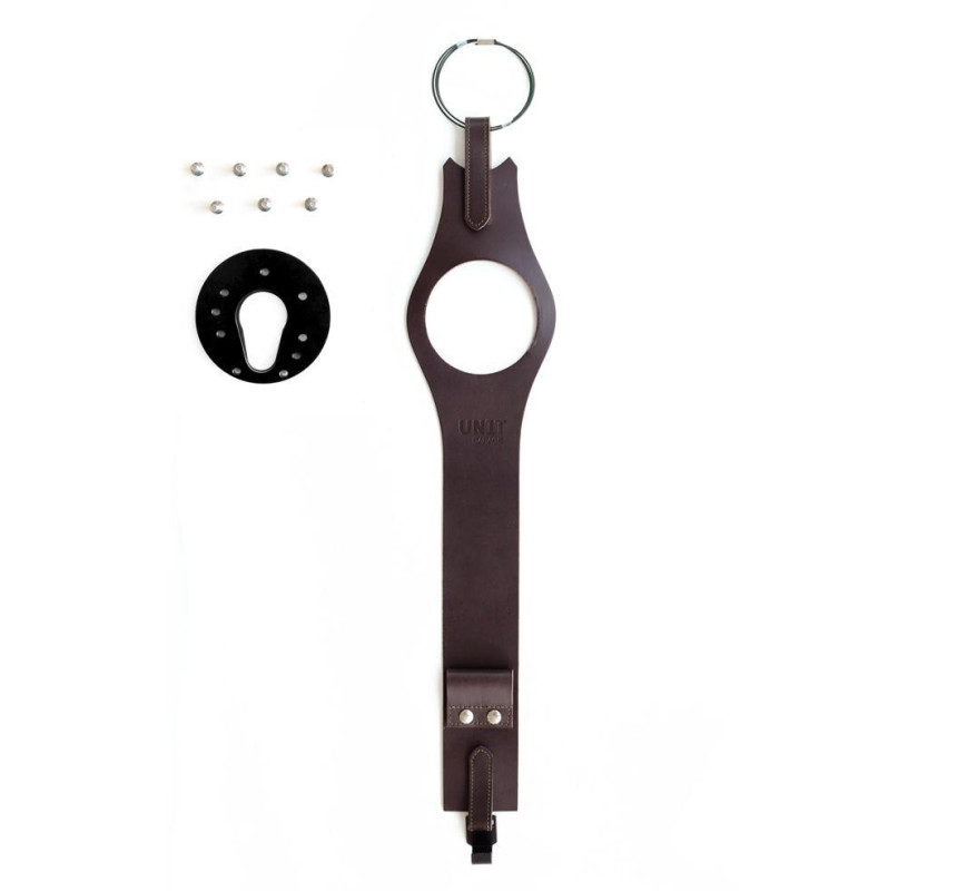 Leather fuel tank protector for the R nineT – L'atelier Bleu Motostore